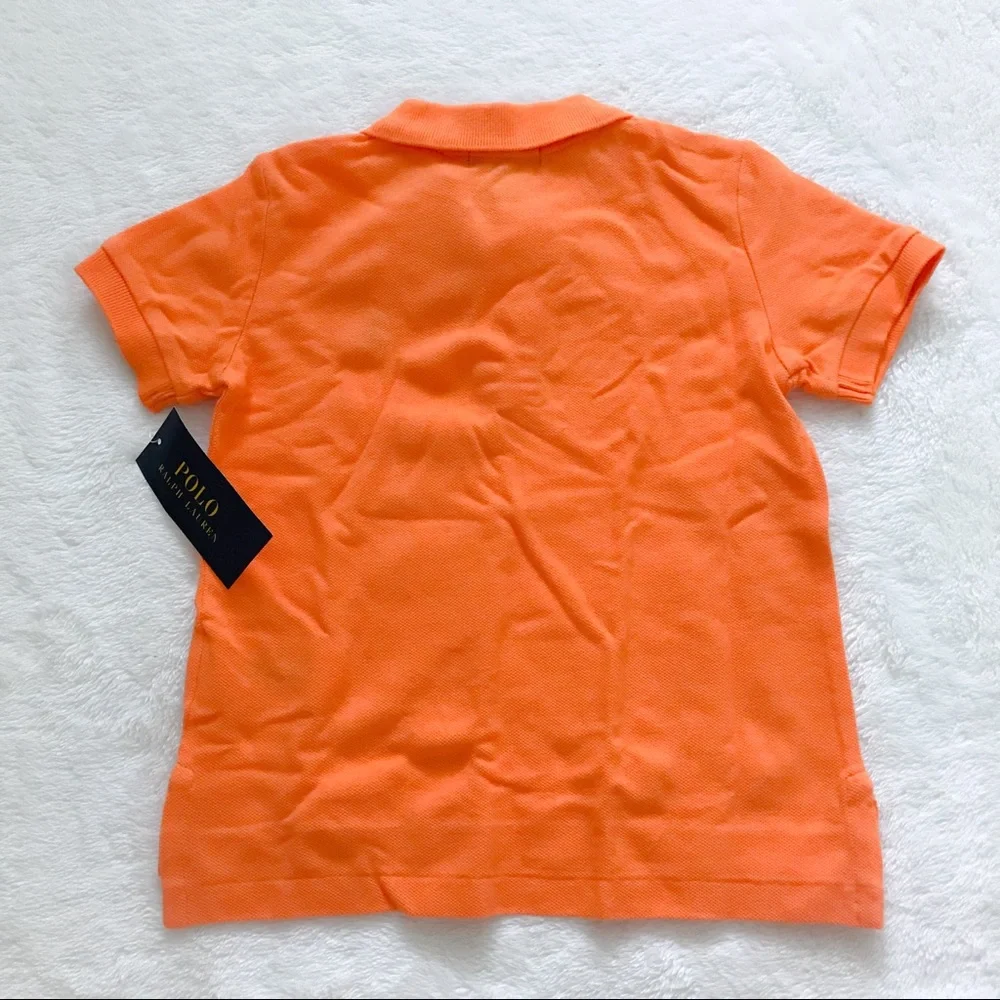 NWT Ralph Lauren toddler boys orange polo